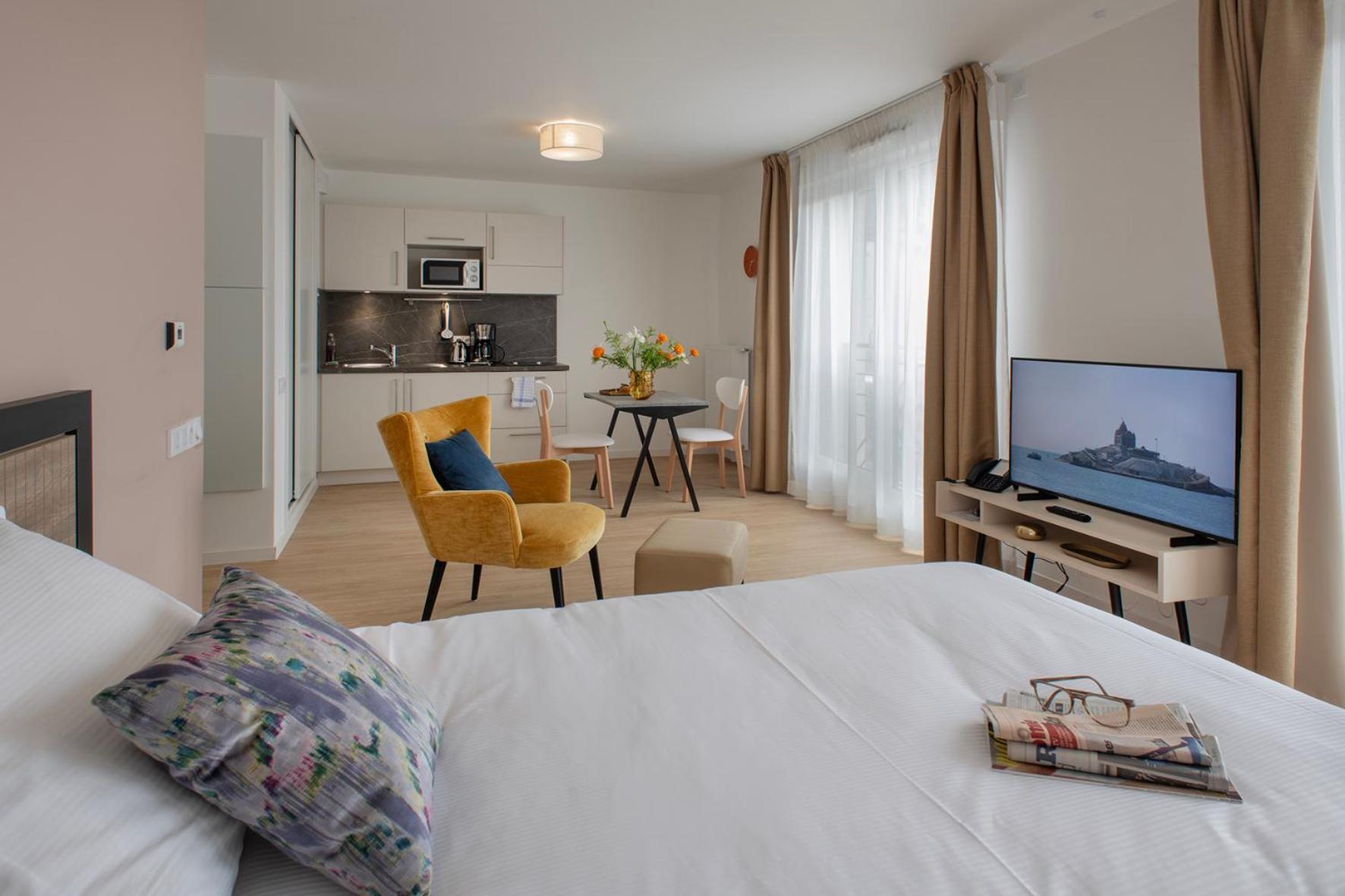 Domitys - Le Beryl Aparthotel Saint-Ouen  Kültér fotó